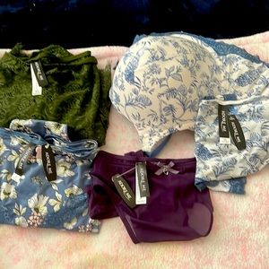 Underwire bra plus more